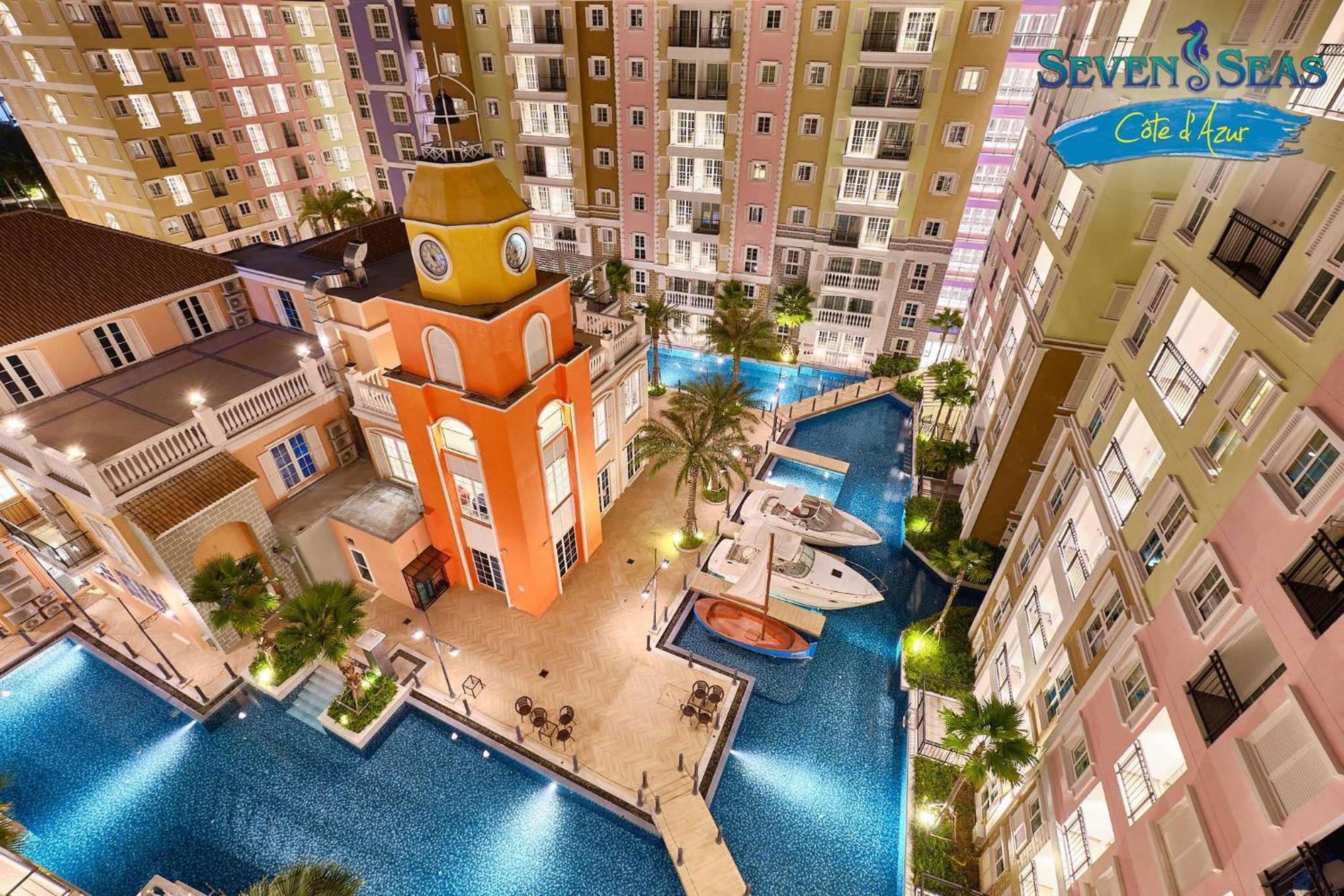 Seven Seas Cote De Azur Hotell Na Chom Thian Eksteriør bilde