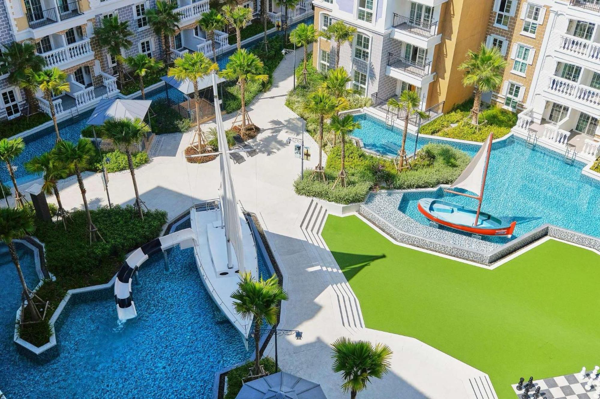 Seven Seas Cote De Azur Hotell Na Chom Thian Eksteriør bilde