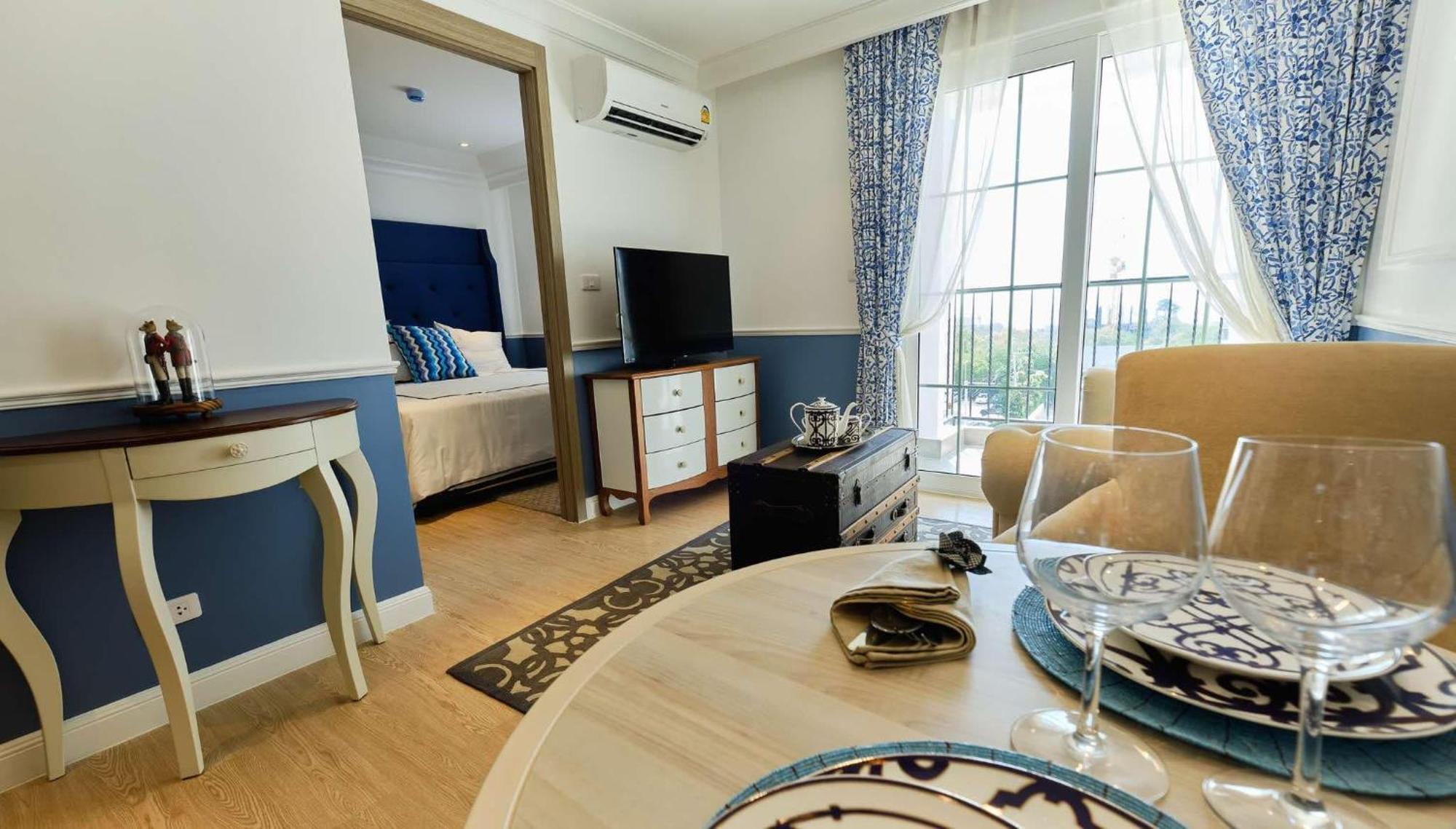 Seven Seas Cote De Azur Hotell Na Chom Thian Eksteriør bilde