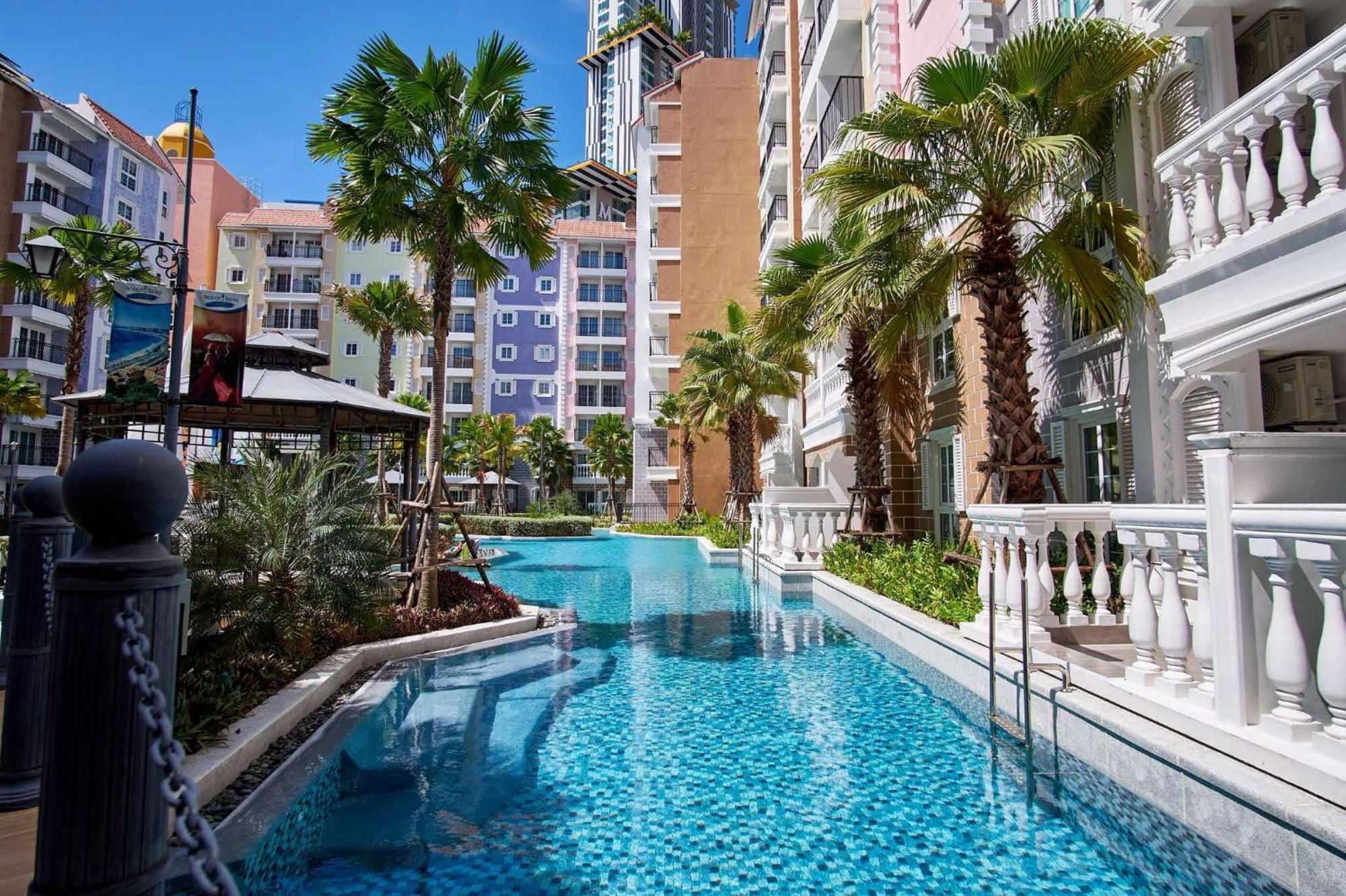 Seven Seas Cote De Azur Hotell Na Chom Thian Eksteriør bilde