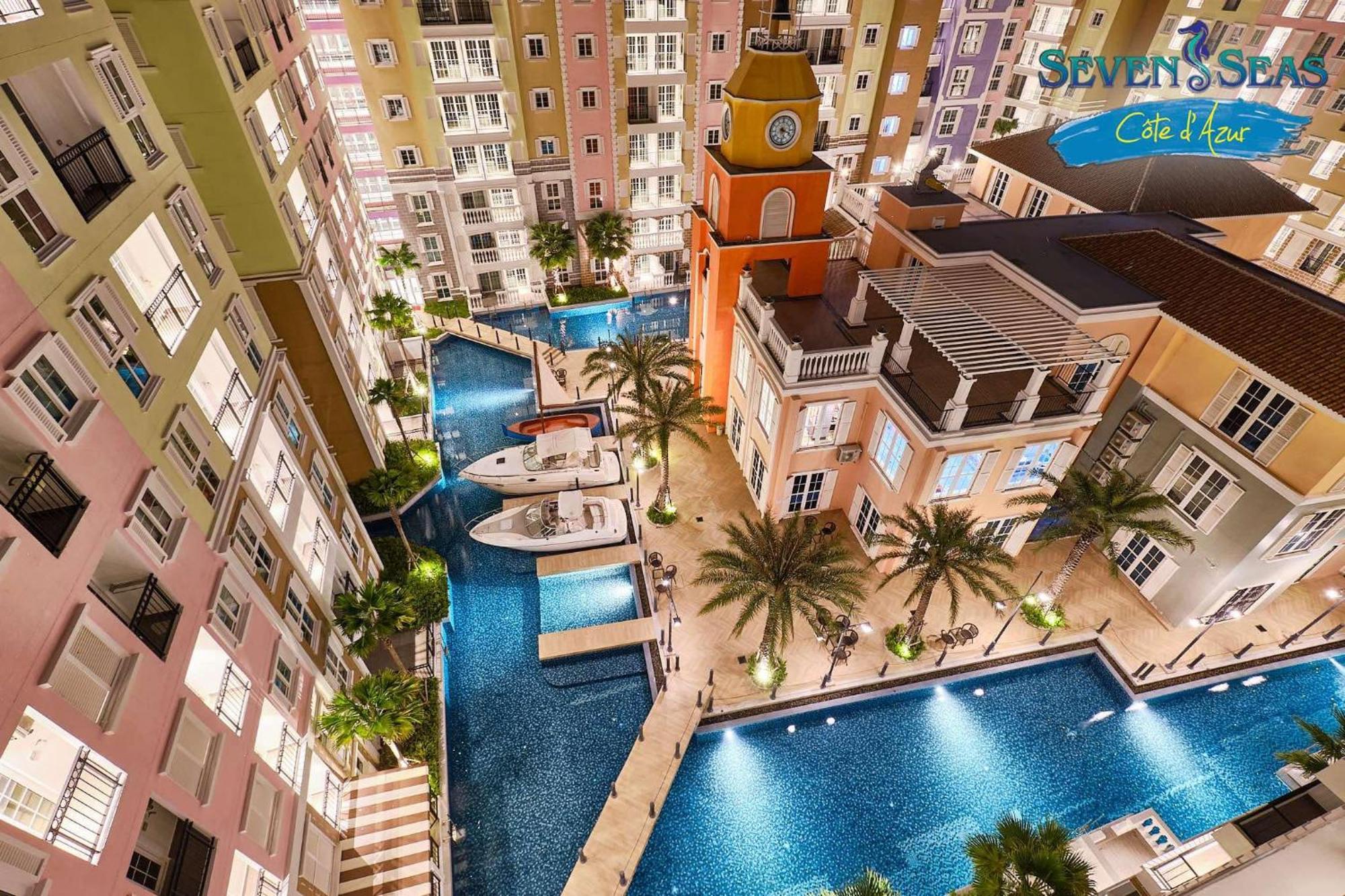 Seven Seas Cote De Azur Hotell Na Chom Thian Eksteriør bilde