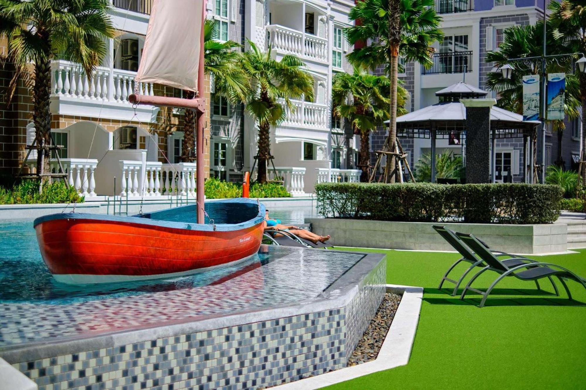 Seven Seas Cote De Azur Hotell Na Chom Thian Eksteriør bilde