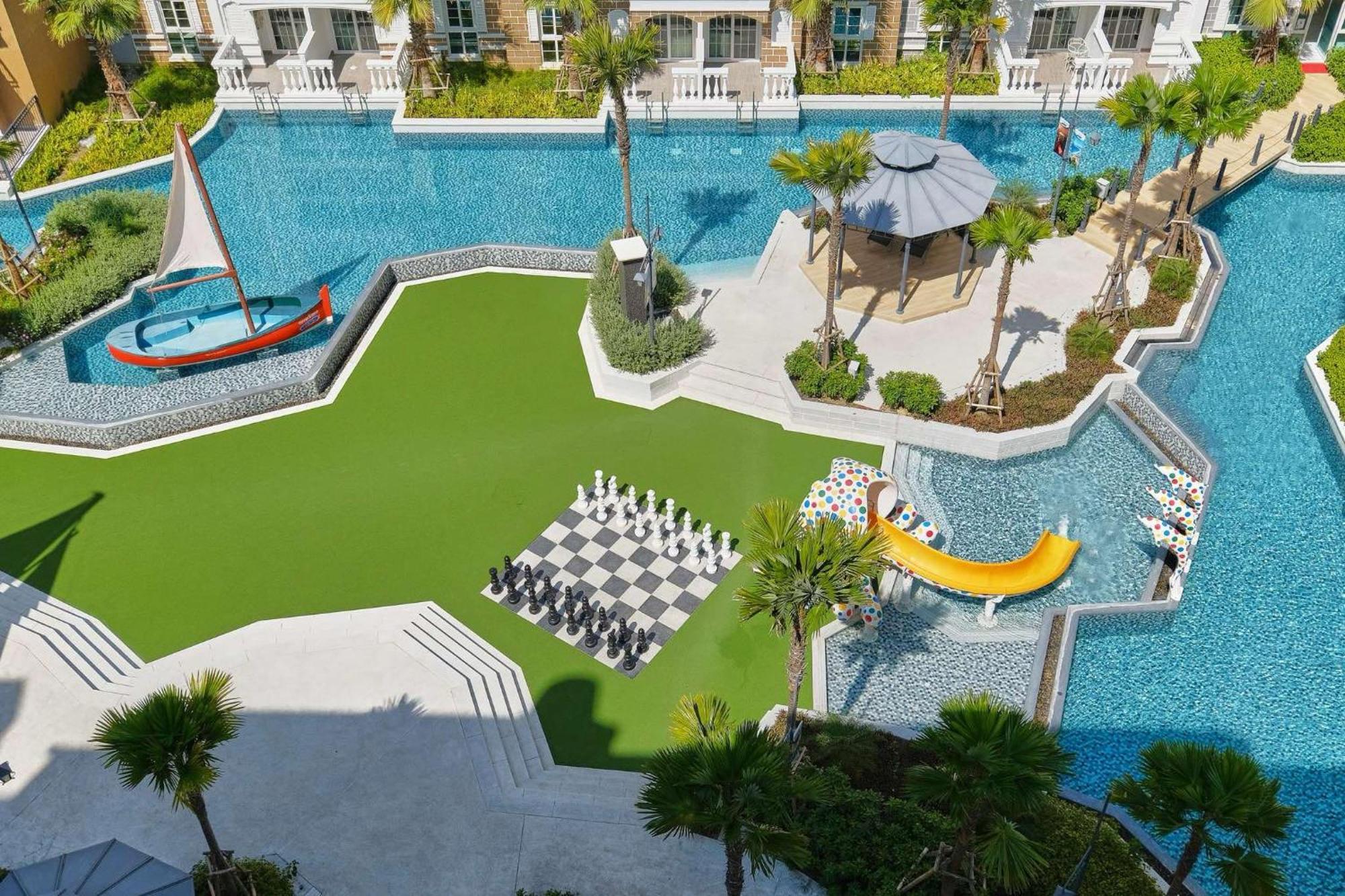Seven Seas Cote De Azur Hotell Na Chom Thian Eksteriør bilde