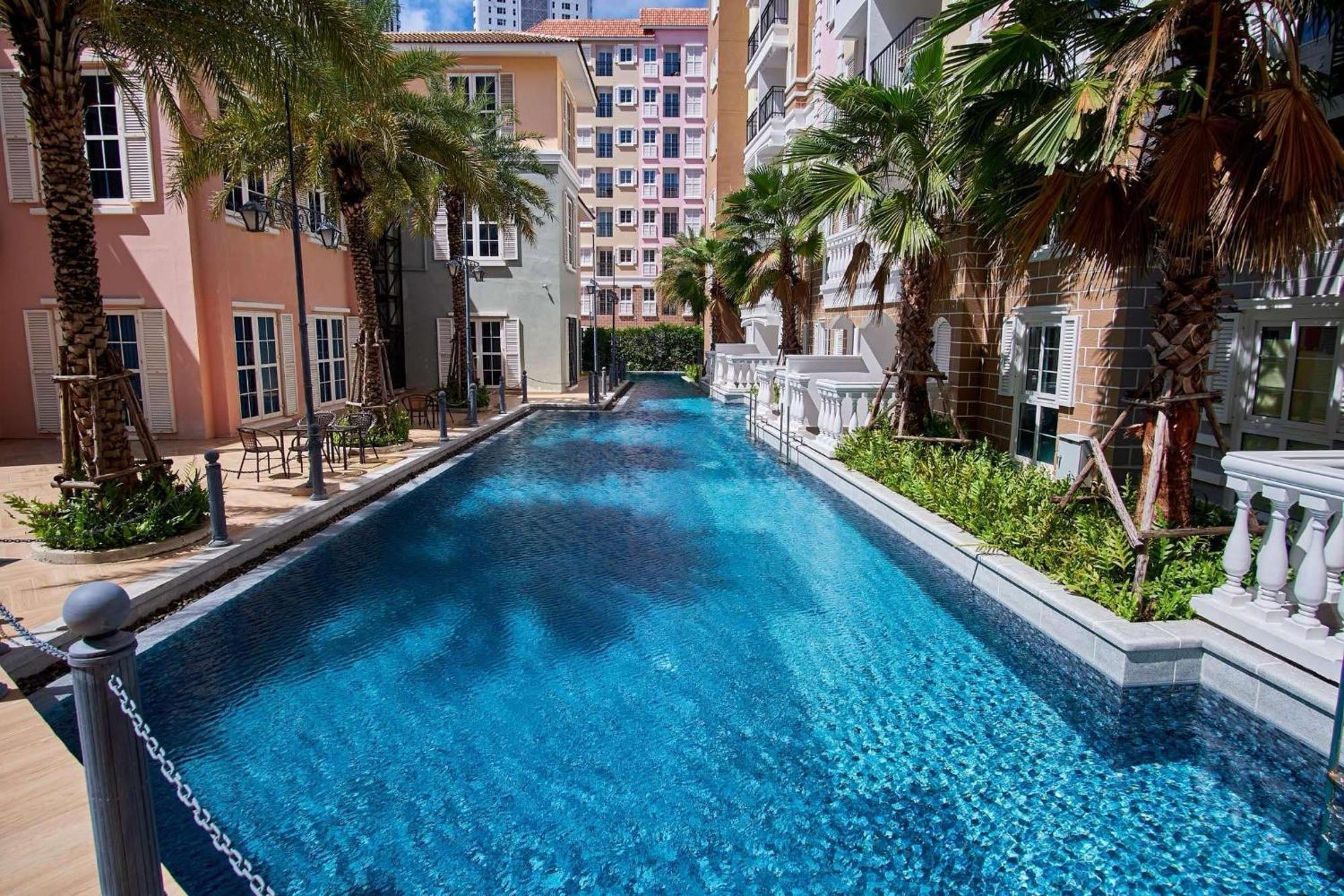 Seven Seas Cote De Azur Hotell Na Chom Thian Eksteriør bilde